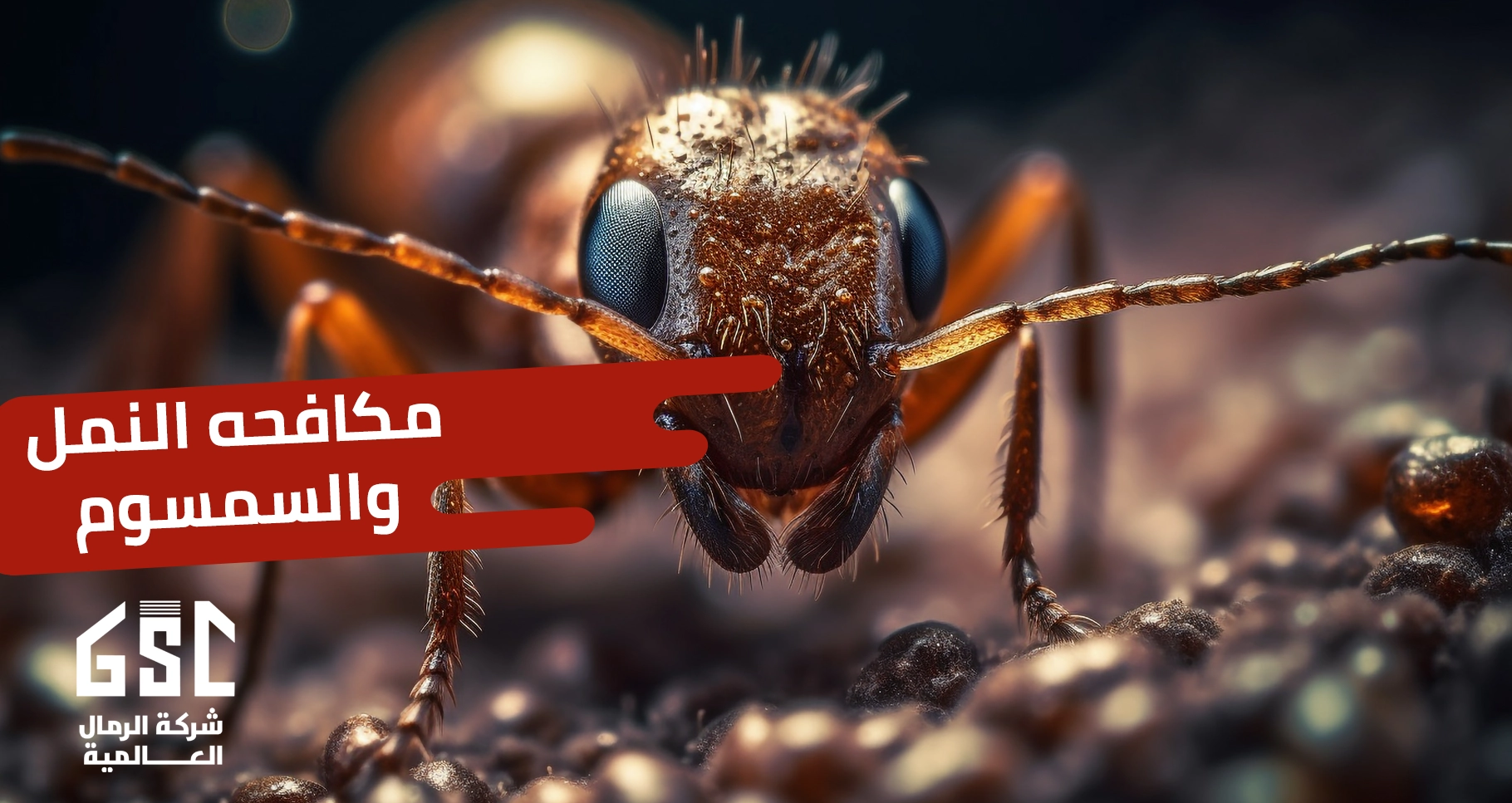 مكافحة النمل والسمسوم